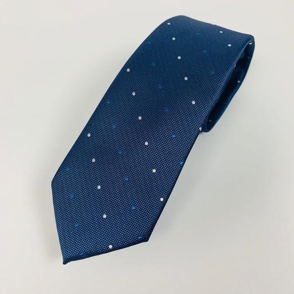 Indochino Other - Indochino Navy Blue Dot Necktie Career Cocktail